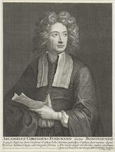 Portrait of the Composer and Violinist Arcangelo Corelli (1653-1713). Artist: Folkema, Jacob (1692-1767)