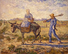 Morning: Going out to Work, 1890. Artist: Gogh, Vincent, van (1853-1890)