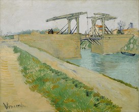 The Langlois bridge (Pont de Langlois), 1888. Artist: Gogh, Vincent, van (1853-1890)