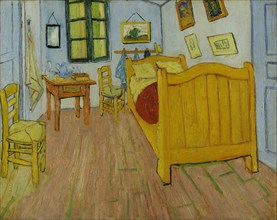 The bedroom, 1888. Artist: Gogh, Vincent, van (1853-1890)