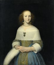 Portrait of a Young Woman (possibly Susanna Reael), 1656. Artist: Luttichuys, Isaack (1616-1673)