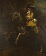 Portrait of Frederick Rihel on Horseback, ca 1663. Artist: Rembrandt van Rhijn (1606-1669)