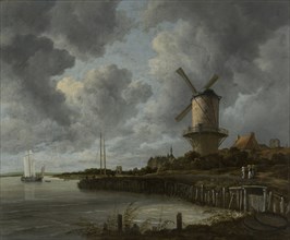 The mill at Wijk bij Duurstede, c. 1670. Artist: Ruisdael, Jacob Isaacksz, van (1628/29-1682)