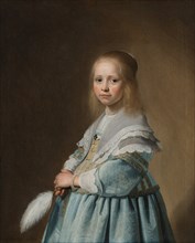 Portrait of a Girl in Blue, 1641. Artist: Verspronck, Johannes Cornelisz. (1600/3-1662)
