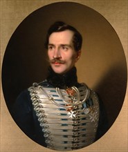 Portrait of Prince Mikhail Fyodorovich Golitsyn (1800-1873), Early 1840s. Artist: Kozina, Sándor (1808-1873)