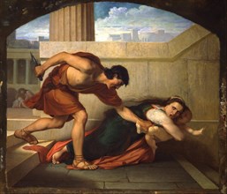 The Massacre of the Innocents, 1860-1861. Artist: Visconti, Angelo (1829-1861)