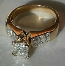 The diamond ring Marie de Medici. Artist: West European Applied Art