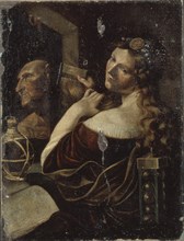 Vanitas. Artist: Paolini, Pietro (1603-1682)