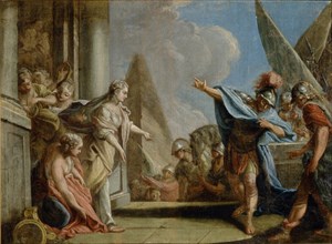 Allegory of the conquest of Taurida, c. 1785. Artist: Torelli, Stefano (1712-1784)