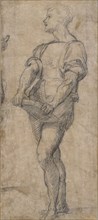 Standing youth holding a book, ca 1515. Artist: Andrea del Sarto (1486-1531)