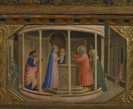 The Presentation in the Temple (The Annunciation retable with 5 Predella scenes), 1430-1432. Artist: Angelico, Fra Giovanni, da Fiesole (ca. 1400-1455)
