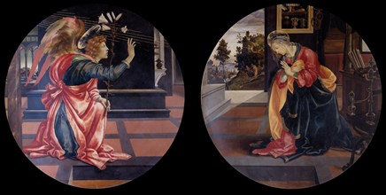 The Annunciation, 1483-1484. Artist: Lippi, Filippino (1457-1504)