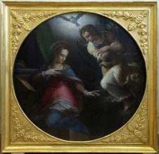 The Annunciation, 1570-1571. Artist: Vasari, Giorgio (1511-1574)