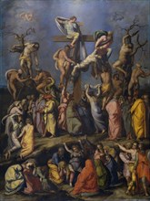 The Descent from the Cross, c. 1560. Artist: Allori, Alessandro (1535-1607)