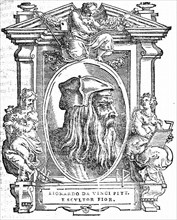 Leonardo da Vinci. From: Giorgio Vasari, The Lives of the Most Excellent Italian Painters, Sculptors, and Architects, 1568. Artist: Anonymous
