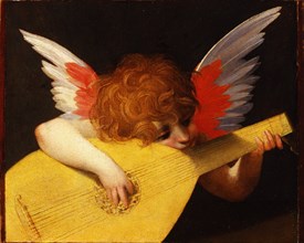 Musical Angel, 1521. Artist: Rosso Fiorentino (1495-1540)