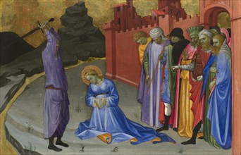 The Beheading of Saint Margaret, c.1410. Artist: Starnina, Gherardo (c. 1364-1413)