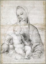 Madonna with the Pomegranate, c. 1504. Artist: Raphael (1483-1520)
