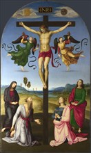 The Crucified Christ with the Virgin Mary, Saints and Angels (The Mond Crucifixion), 1502-1503. Artist: Raphael (1483-1520)