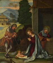 The Nativity, c. 1505. Artist: Mazzolino, Ludovico (1480-1528)