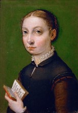 Self-Portrait, 1554. Artist: Anguissola, Sofonisba (ca. 1532-1625)