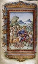 Achilles refusing gifts (Illustration for The Heroides by Ovid), 1485-1499. Artist: Majorana, Cristoforo (active ca. 1480-1494)