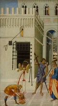 The Beheading of Saint John the Baptist, 1455-1460. Artist: Giovanni di Paolo (ca 1403-1482)