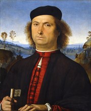 Portrait of Francesco delle Opere, 1494. Artist: Perugino (ca. 1450-1523)