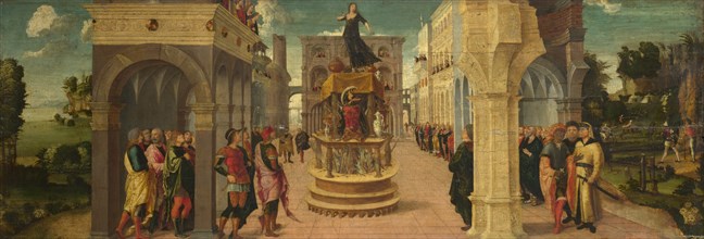 The Death of Dido, Early16th cen.. Artist: Liberale da Verona (1441-1526)