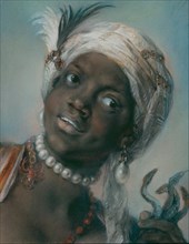Africa. Artist: Carriera, Rosalba Giovanna (1657-1757)