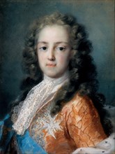 Louis XV of France (1710-1774) as Dauphin, 1720-1721. Artist: Carriera, Rosalba Giovanna (1657-1757)