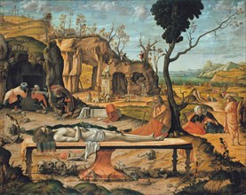 The Entombment of Christ, 1505. Artist: Carpaccio, Vittore (1460-1526)