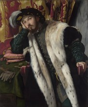 Portrait of a Young Man, c.1540. Artist: Moretto da Brescia (ca 1498 - 1554)