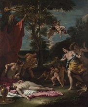 Bacchus and Ariadne, um 1700. Artist: Ricci, Sebastiano (1659-1734)