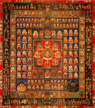 Garbhadhatu Mandala, 8th/9th century. Artist: Anonymous