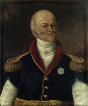 Portrait of General Ksawery Franciszek Krasicki (1774?1844), 1830-1840s. Artist: Anonymous