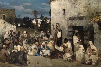 The Sermon at Capernaum. Artist: Kotarbinsky, Vasilii (Wilhelm) Alexandrovich (1849-1921)