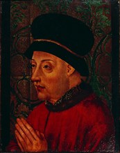Portrait of King John I of Portugal (1357-1433), Early 15th cen.. Artist: Anonymous