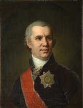 Portrait of Alexei Cyprian Rokosowski, before 1804. Artist: Borovikovsky, Vladimir Lukich (1757-1825)