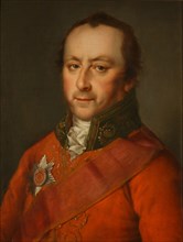 Portrait of Pavel Ivanovich Golenishchev-Kutuzov (1767-1829), 1800s. Artist: Anonymous