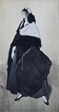 Portrait of Ida Rubinstein. Artist: Bakst, Léon (1866-1924)