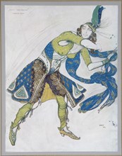 Indian Dance (La Marquise de Casati), 1912. Artist: Bakst, Léon (1866-1924)
