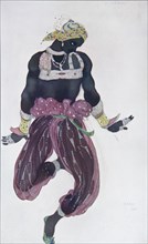 Costume design for the ballet Sheherazade by N. Rimsky-Korsakov, 1910. Artist: Bakst, Léon (1866-1924)