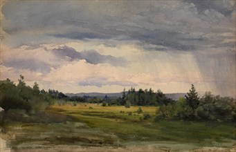 Landscape. Artist: Benois, Albert Nikolayevich (1852-1936)
