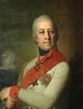 Portrait of Ivan Petrovich Dunin, 1801. Artist: Borovikovsky, Vladimir Lukich (1757-1825)