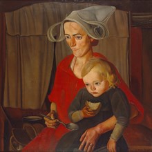 The Poverty, 1925. Artist: Grigoriev, Boris Dmitryevich (1886-1939)