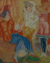 Women, 1916. Artist: Grigoriev, Boris Dmitryevich (1886-1939)