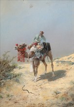 In the Desert. Artist: Karasin, Nikolai Nikolayevich (1842-1908)