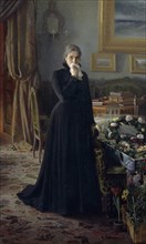 Inconsolable grief, 1884. Artist: Kramskoi, Ivan Nikolayevich (1837-1887)