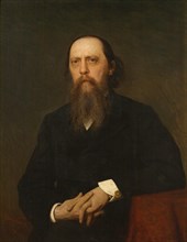 Portrait of the author Mikhail Saltykov-Shchedrin (1826-1889), 1879. Artist: Kramskoi, Ivan Nikolayevich (1837-1887)